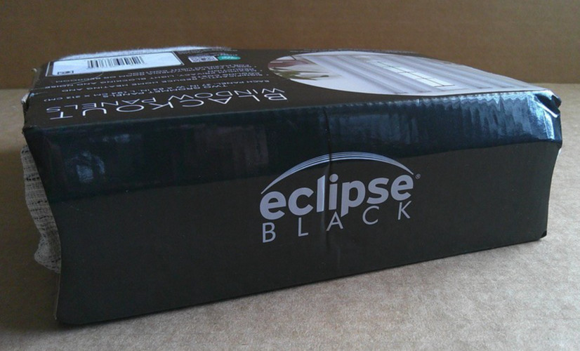 Eclipse Blackout Window Panels SET Heather Gray (37 in. W x 84 in. L) NEW