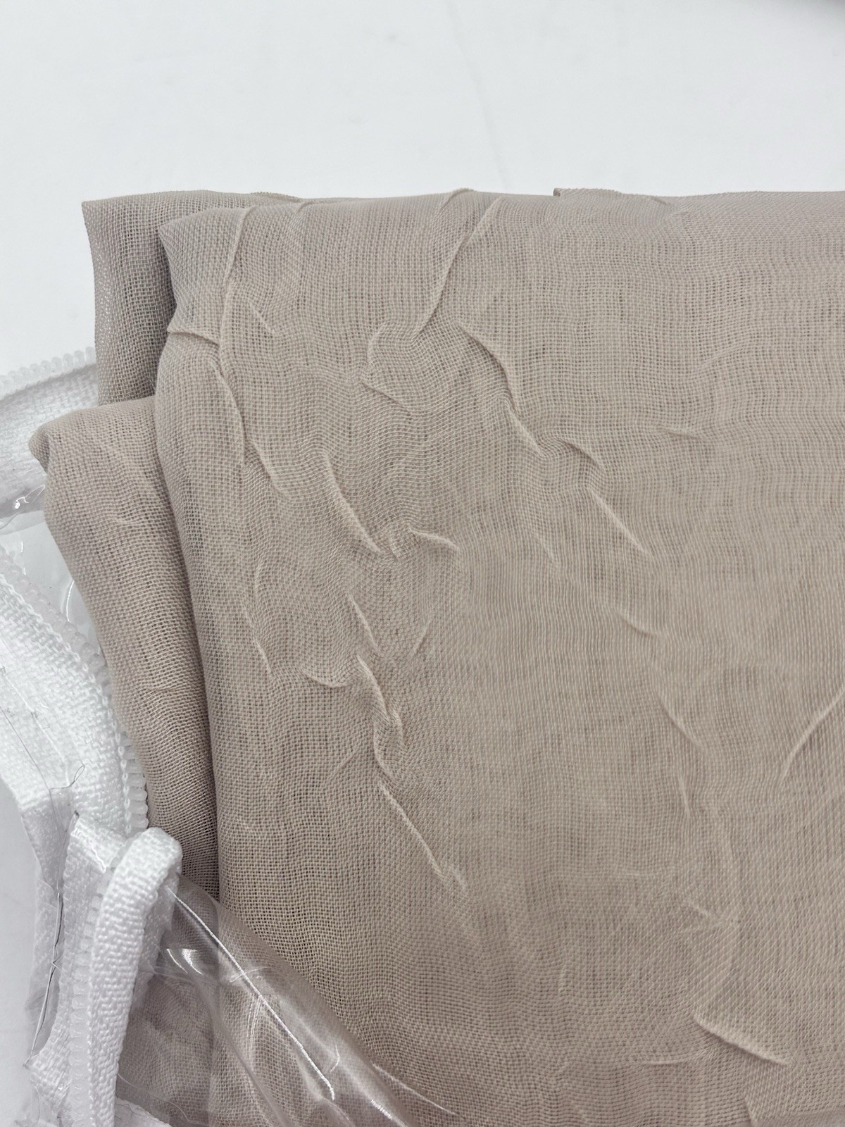 JCPenney Home Collection Sensations Scarf Valance Linen Sheer Window Drape