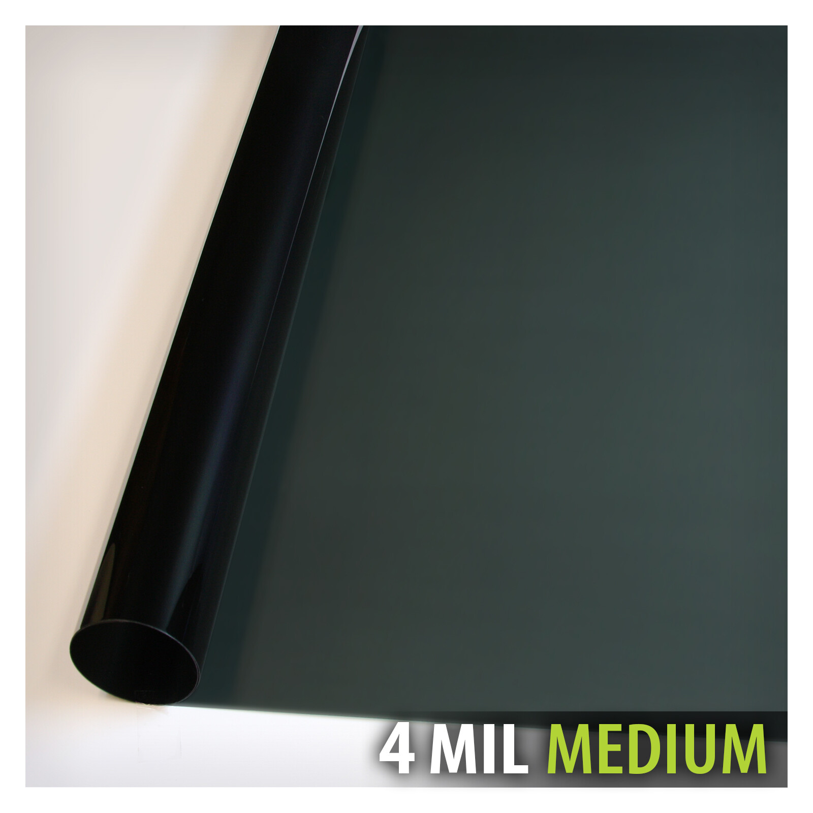 BDF S4MB35 Window Film Security and Sun Control 4 Mil Black 35 (Medium)