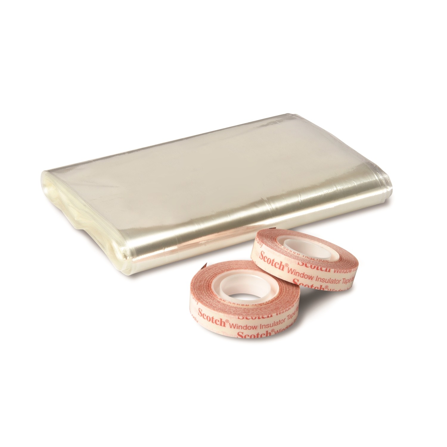3M 2120W6Clear Plastic Indoor Window Kit 84 L x 62 W x 1.5 D in.