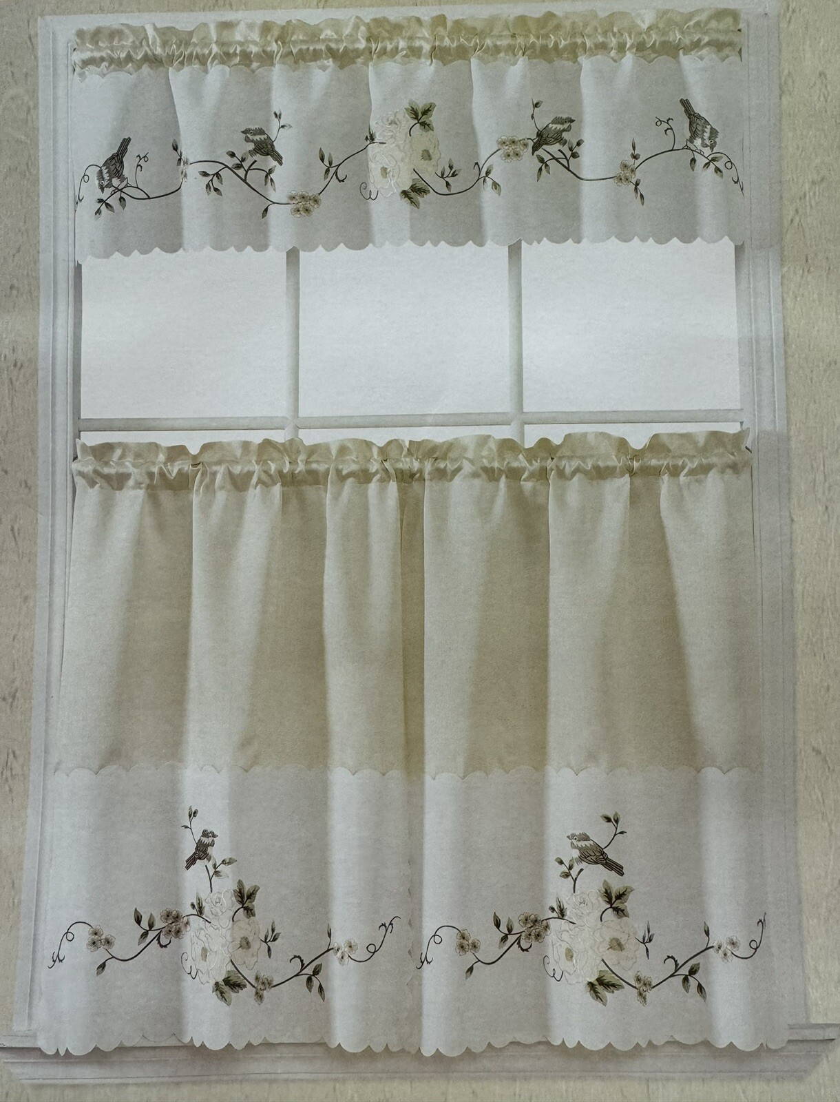 Flower Kitchen Curtain