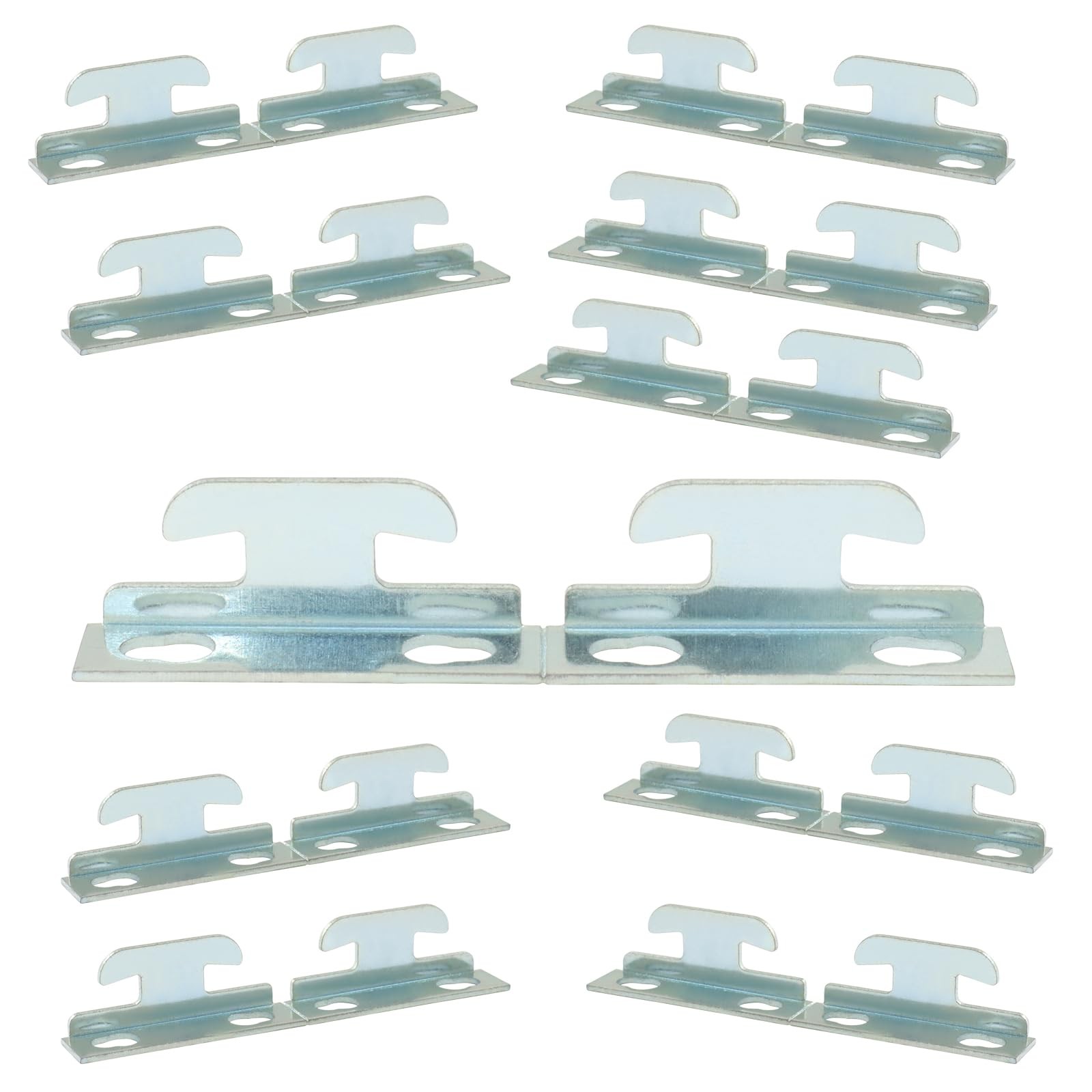 suiwotin 10pcs/5 sets Curtain Rod Brackets Wall Hooks Hardware Kit, Heavy Dut…