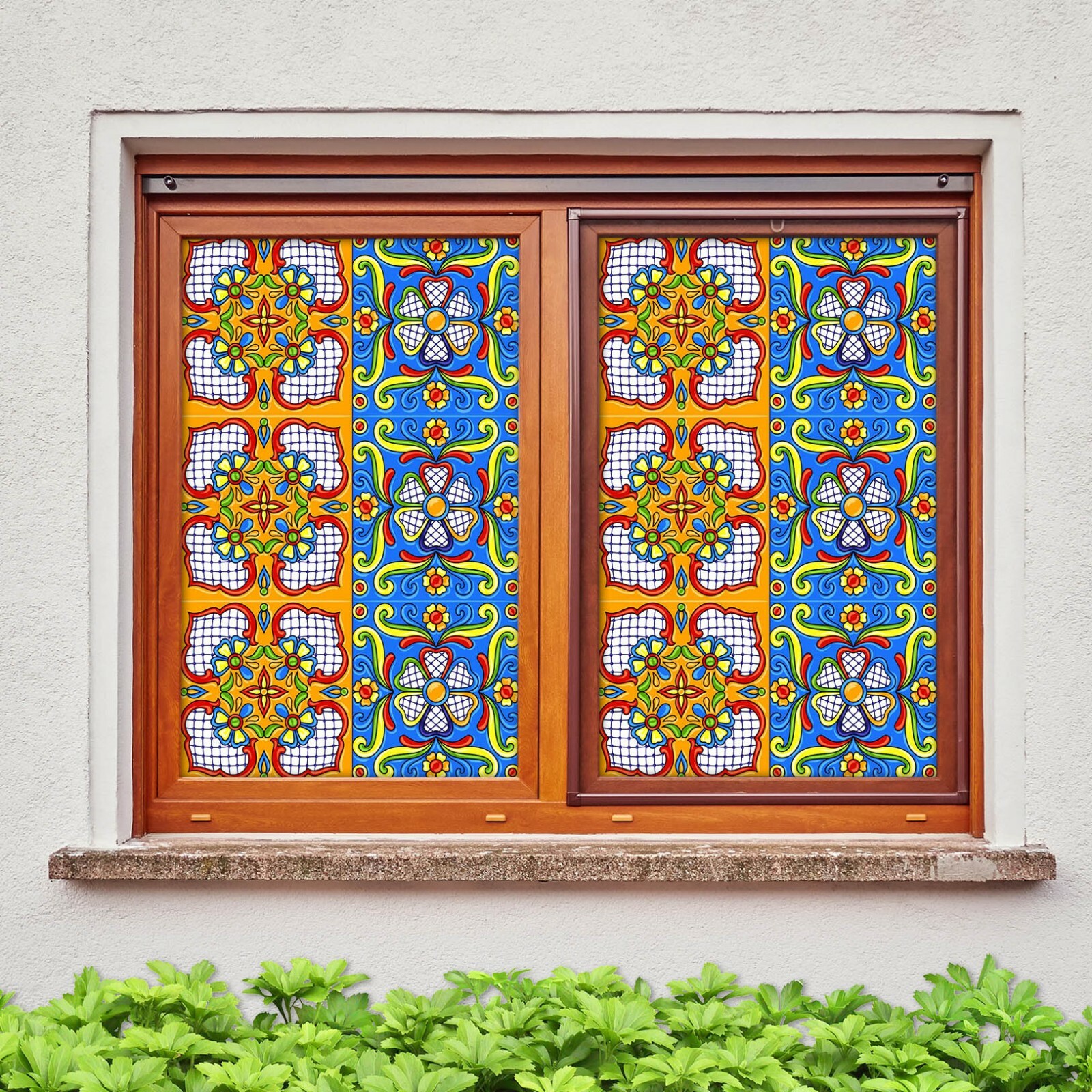 3D Colored Petals A312 Window Film Print Sticker Cling Stained Glass UV Amy