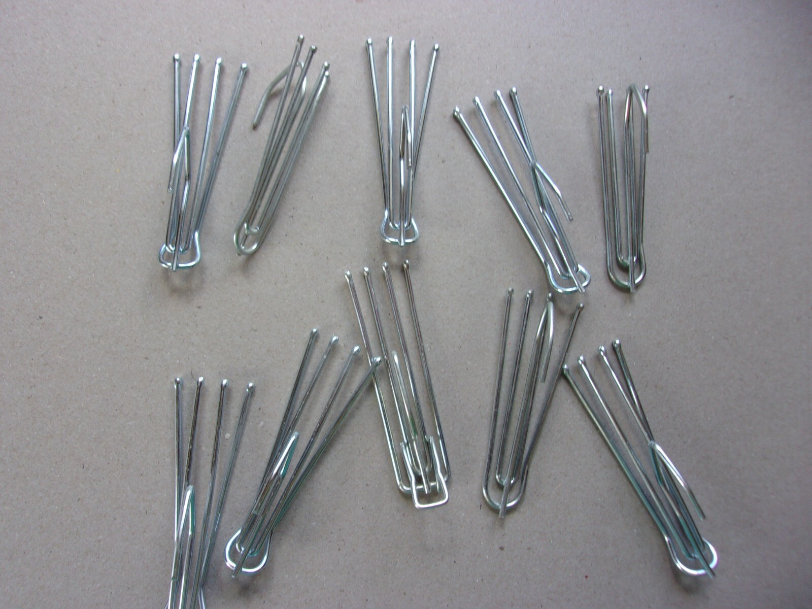 Vintage Slip On Drapery Curtain Hooks Drop Pinch Pleat Drapery Misc. see desc.