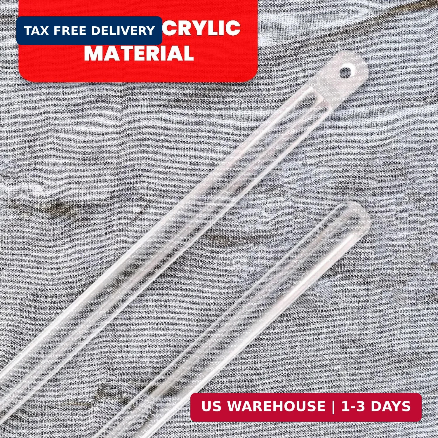 Amazing Drapery Hardware Clear Hexagon Acrylic Drapery Tilt Wand with Built-in T