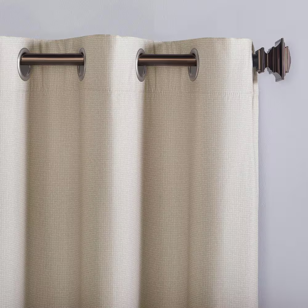 Lindstrom Stone 40 In. W X 63 In. L Grommet Room Darkening Curtain (Single Panel