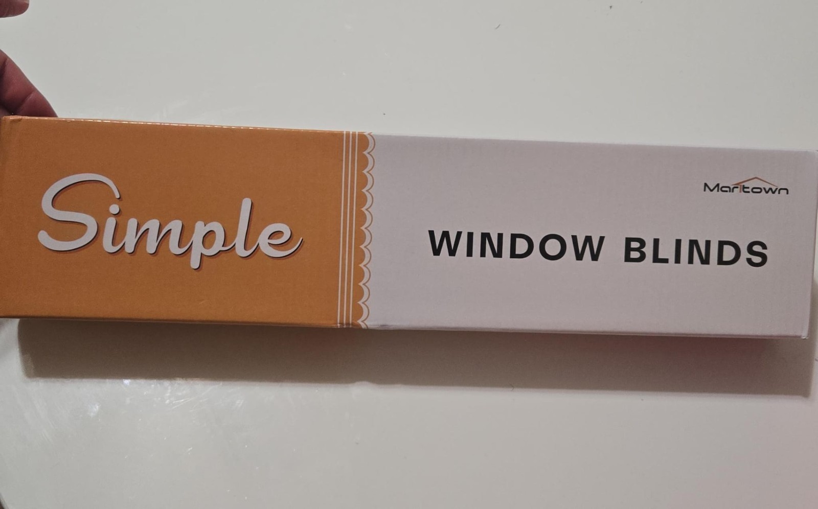 Martown Simple No‑Drill Window Blinds – Cut‑to‑Size Stick‑On Easy Install