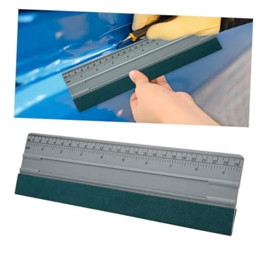 Vinyl Wrap Squeegee, Window Tint Squeegee Installation Tool with Ruler 10 Inch