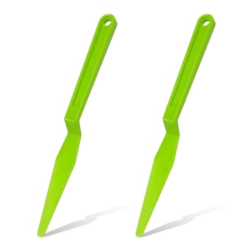 2PCS Car Window Tint Squeegee Tool, Flexible Shank Gasket Squeegee with Green