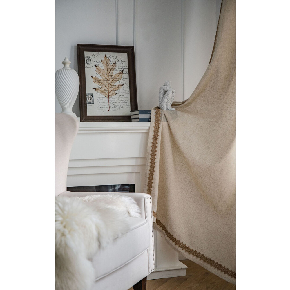 Plain Curtain for Living Room Bedroom Window Panel Treatment Drape