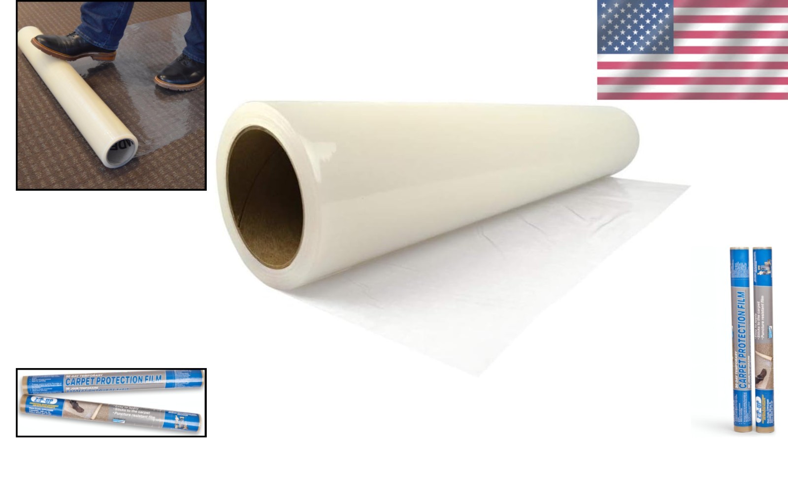 Professional Carpet Protection – Self-Adhesive – 24×50 Feet