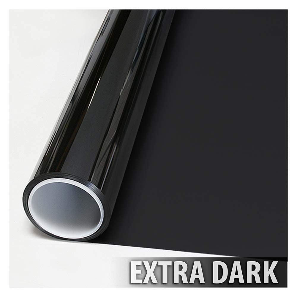 Daytime Privacy Window Film – Sun Control Natural Black 5% – 24in x 24ft Roll