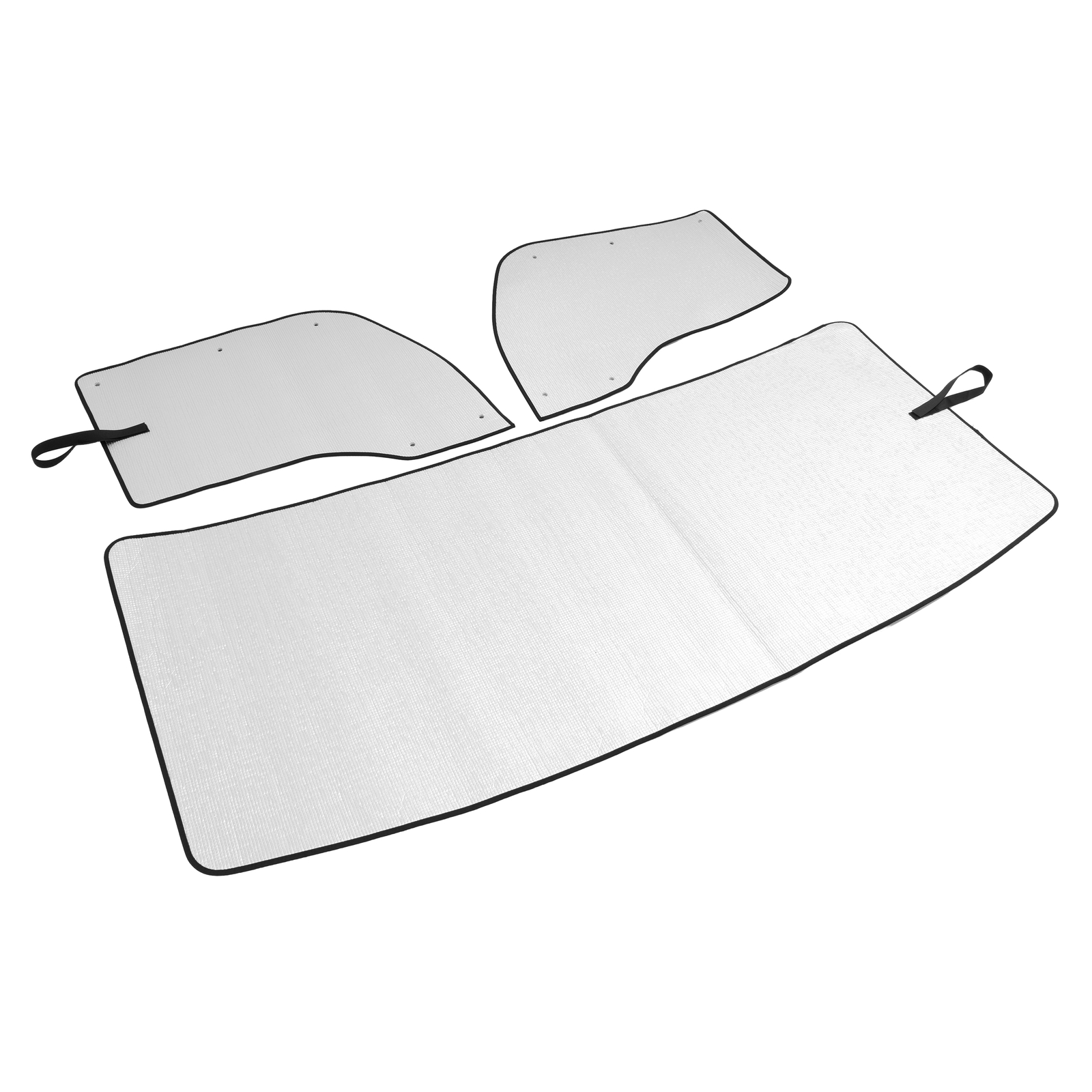 Front & Side Door Windshield Window SunShade Set For Kenworth T680 2013-2025