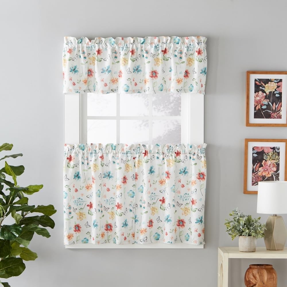 Floral Dance 24 Inch Tier Pair 24 In Multi
