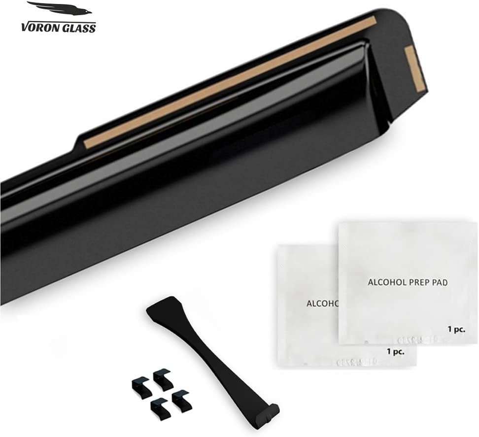 Glass in-Channel Extra Durable Rain Guards For Silverado 14-18 1500/2500/3500