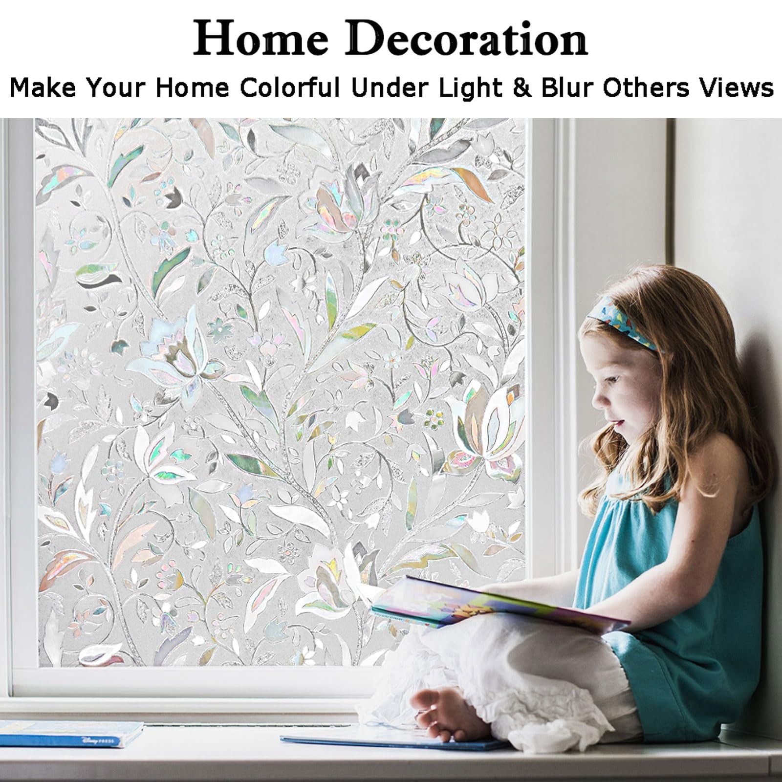 Kromapolis Window Film, Privacy 17.5In x 78.7In, Clear