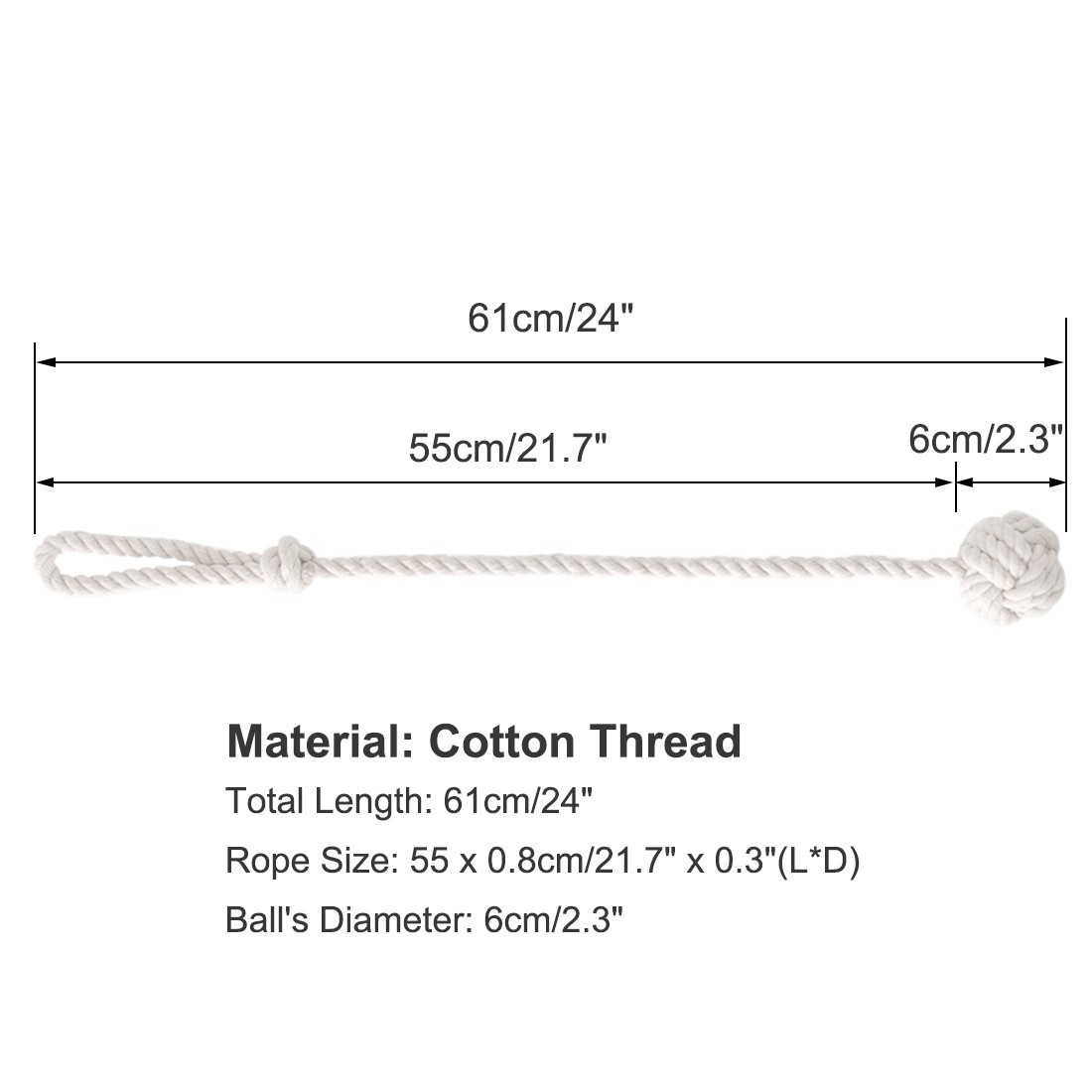 4pcs Curtain Tieback 24 Inch Holdback Decorative Rope Curtain Holder