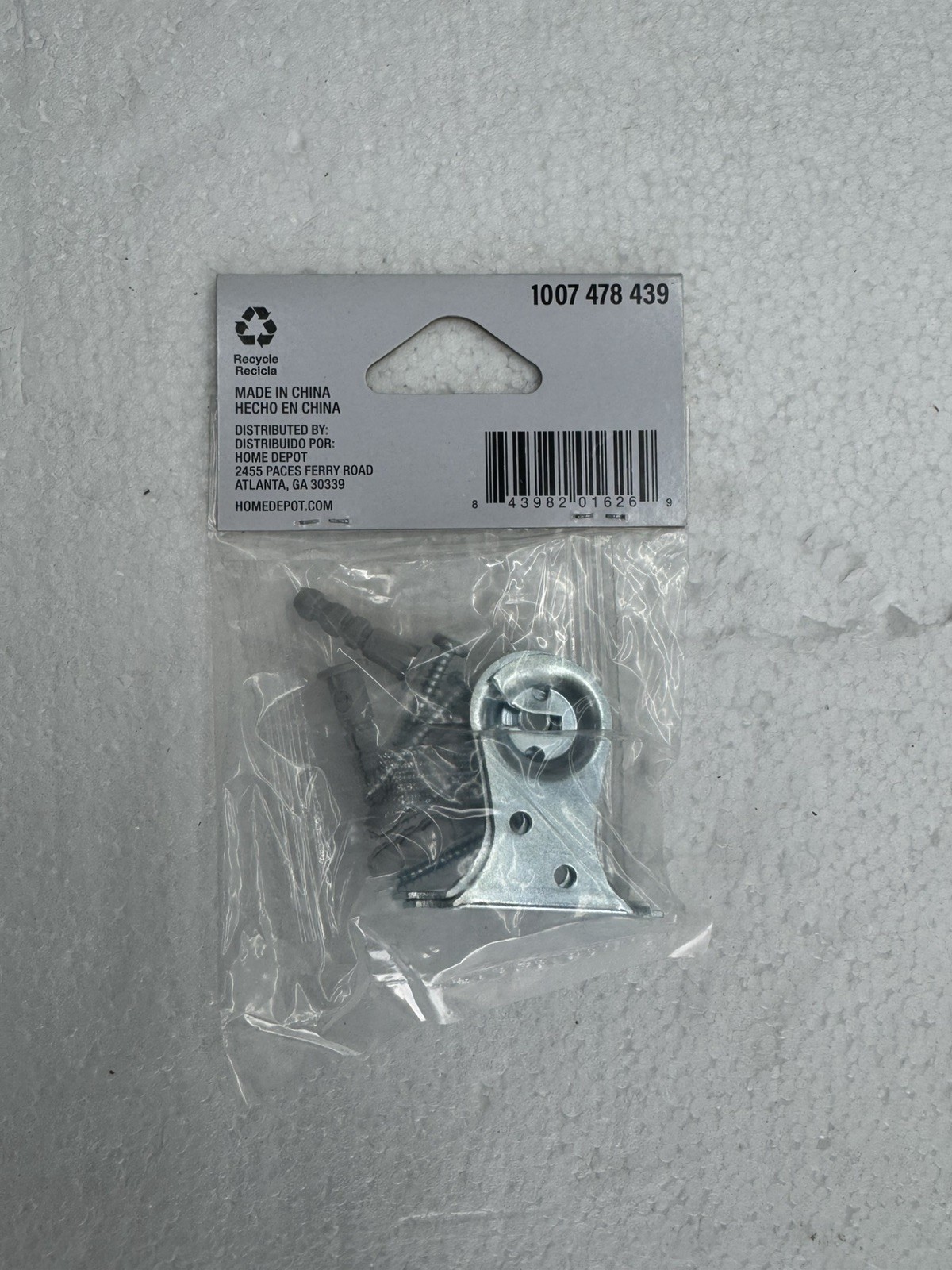 Roller Shade Outside Window Frame Mount Steel Brackets 4 pack (2pair) w/ Screws