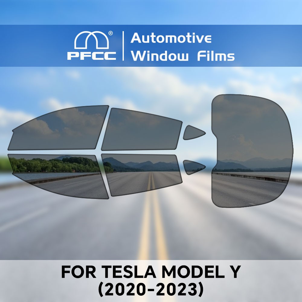 Premium Ceramic PreCut Window Tint Film For Tesla Model Y 2020-2024 5%-70%VLT