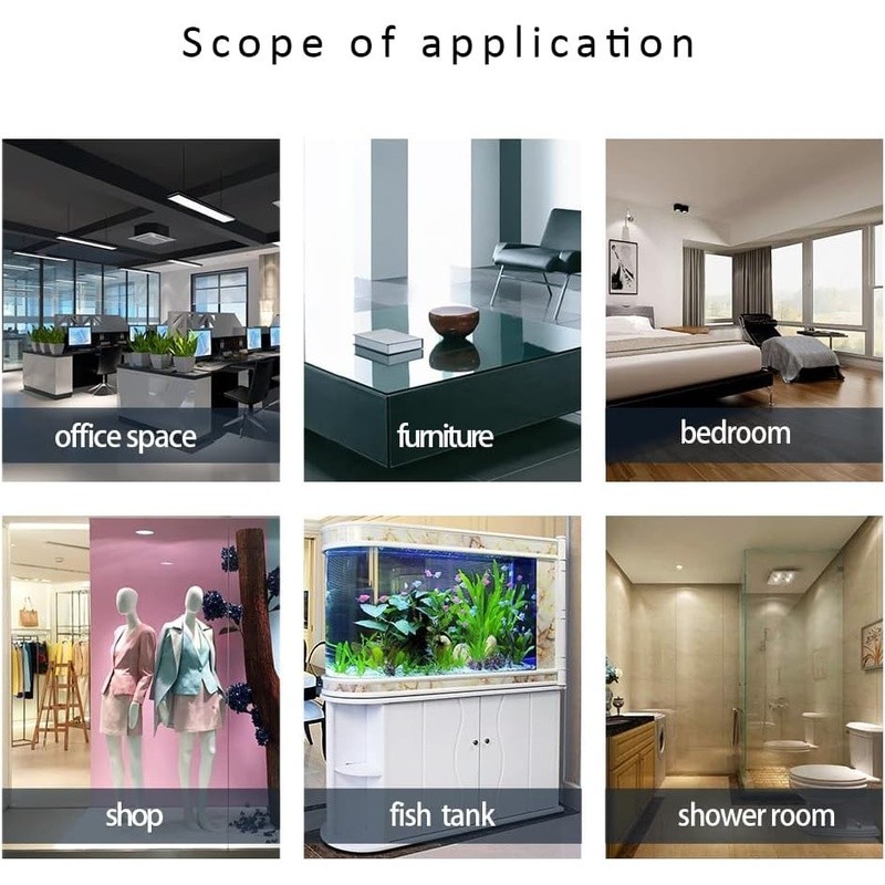 Colorful Window Film Decorative Adhesive Glass Protector DIY Impact Resistance