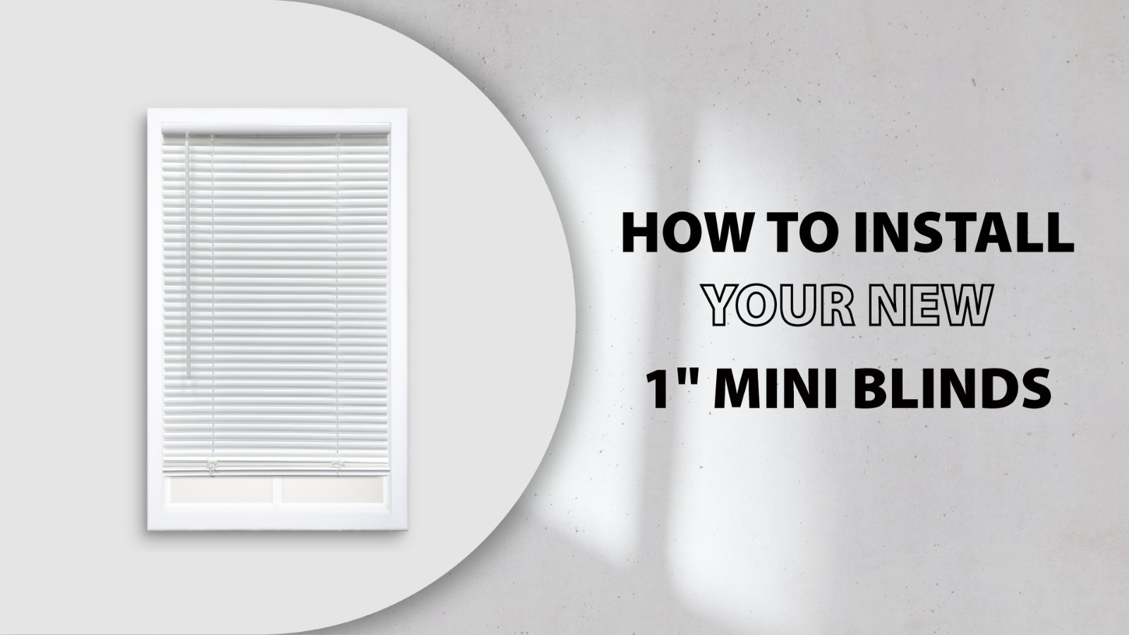 Cordless 1″ Mini Blinds, Flexible Slats, 46″W x 72″H, Pearl White Window Coverin