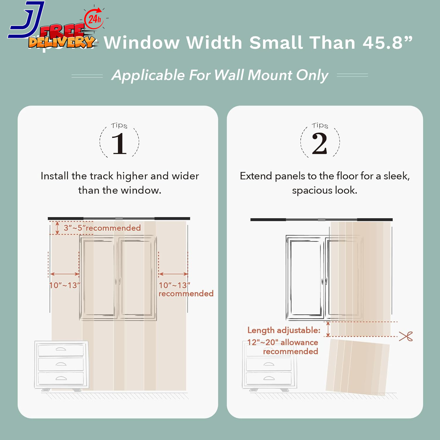 99.99% Blackout Adjustable Sliding Vertical Blinds for Windows Privacy Shades fo