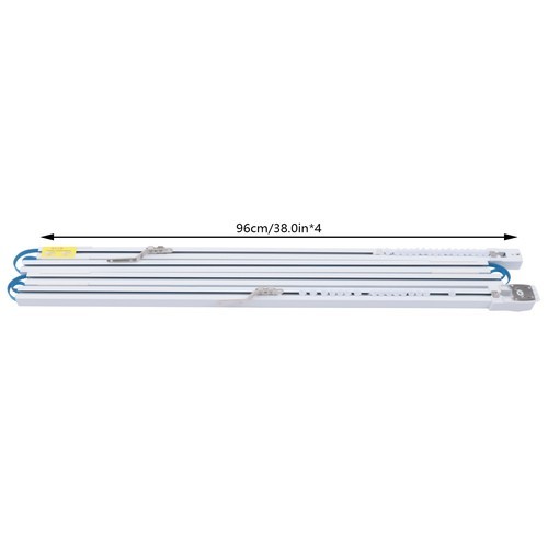 13ft Remote Control Automatic Open/Close Electric Drapery Curtain Track Rod Rail