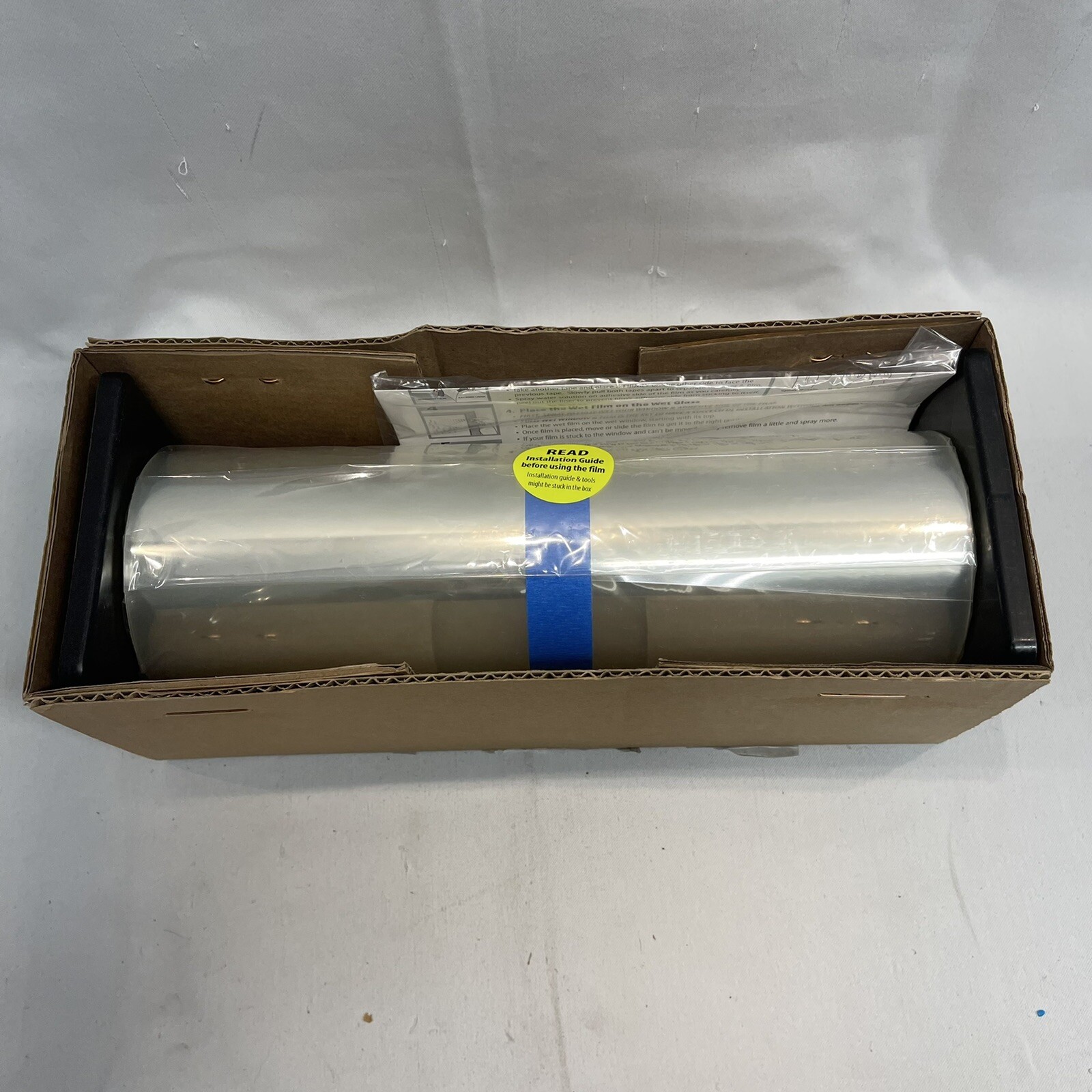 BDF AG4M Window Film Graffiti Protection 4 Mil Clear 12 in x 50 ft UV Protection