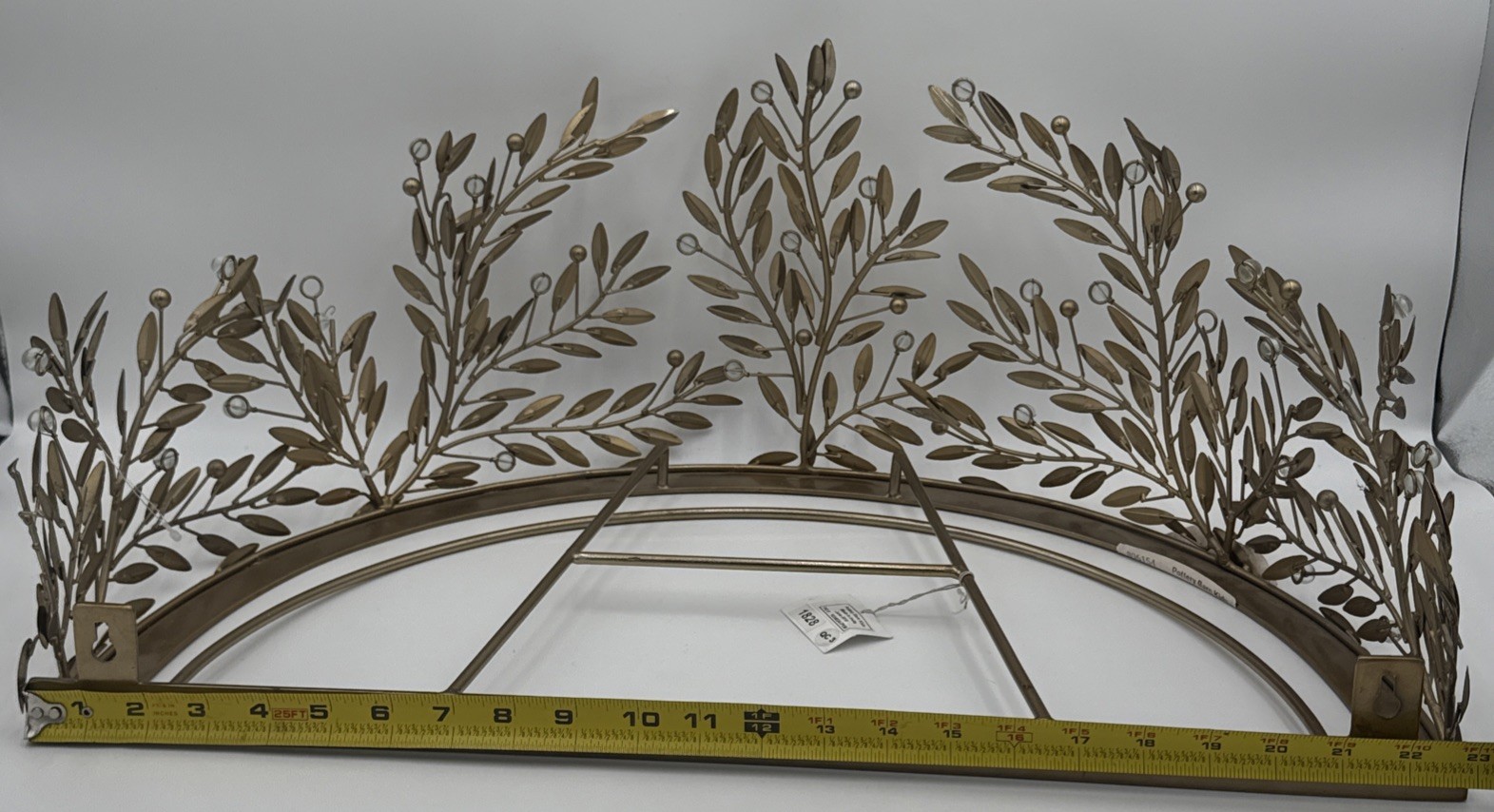 Pottery Barn Kids Monique Lhuillier Gold Vine Cornice 10 x 12 x 23″ #4517A