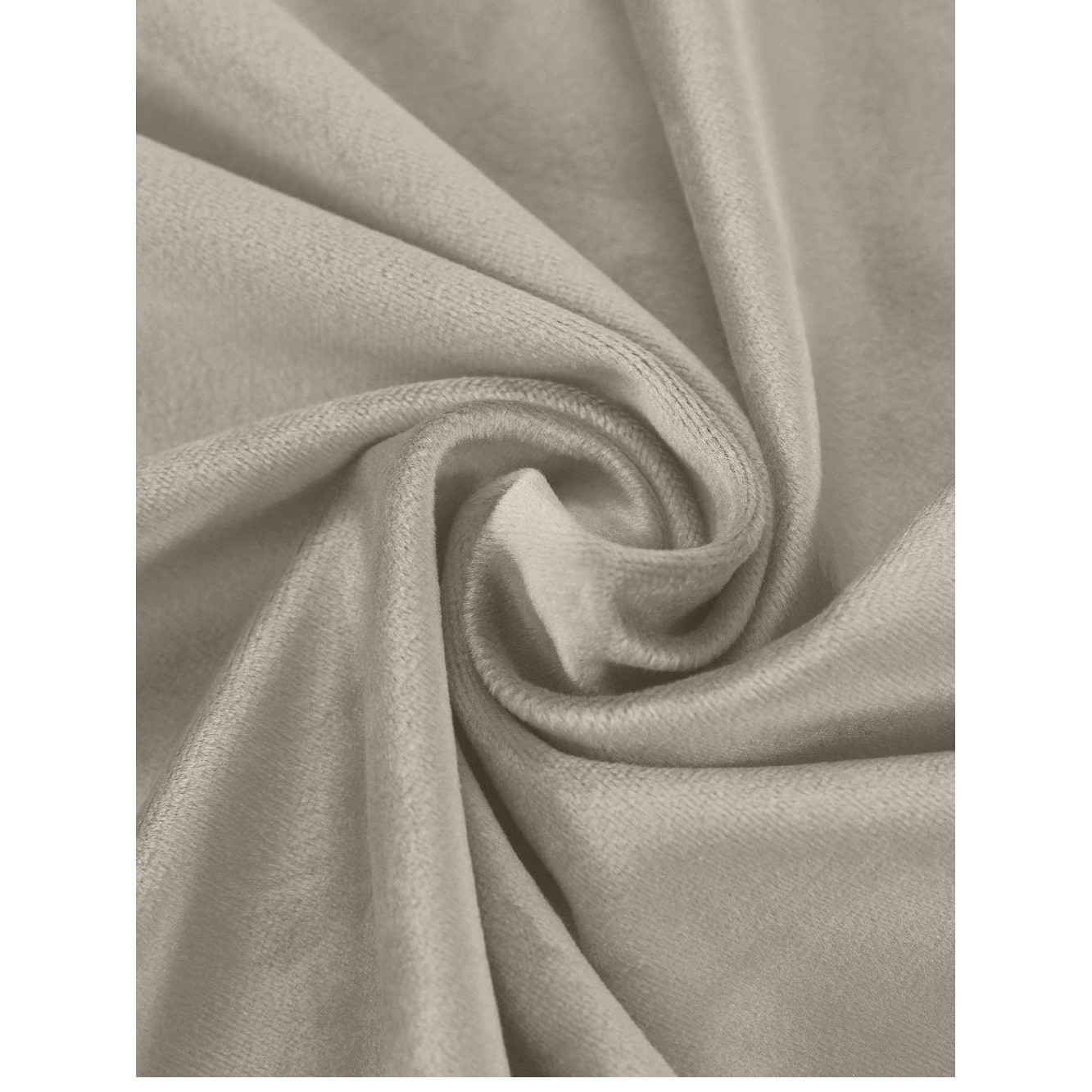 ChadMade (2) Panels 50Wx120L Back Tab/Rod Pocket 2 in 1 Heading Velvet Curtains