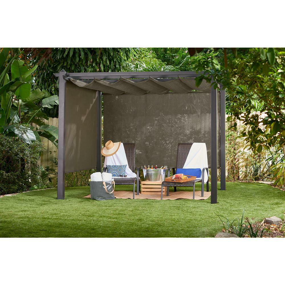 Coolaroo Roller Shade UV Blocking Stain Resistant Polypropylene Non-Motorized