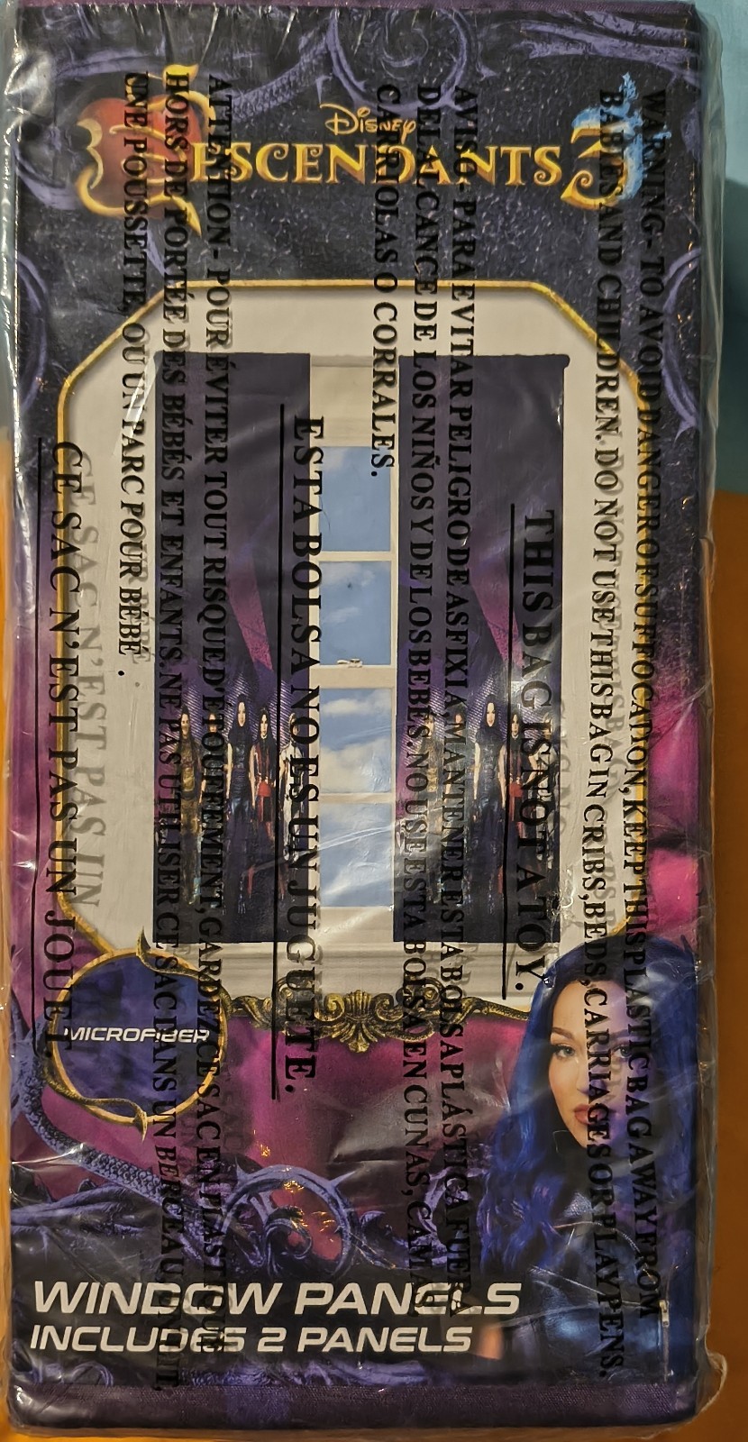 Disney Descendants 3 Too Bad Window Curtain Panels Drapes Set Of 2 Per Box
