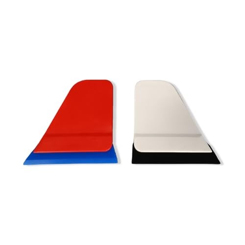 Window Tint Tools 2Pcs Side Swipe Plastic Handle Tint Squeegee Car Small