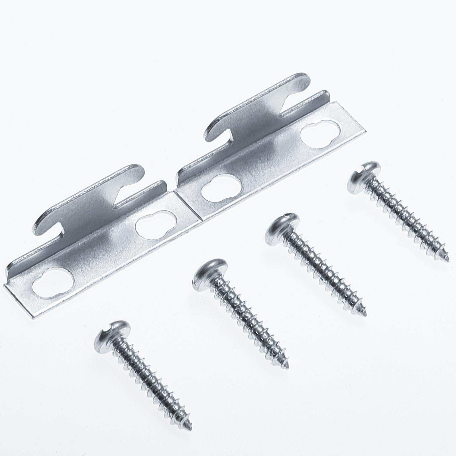 Funrous Curtain Rod Brackets & Hooks Accessories – Adjustable Sets with Screw…