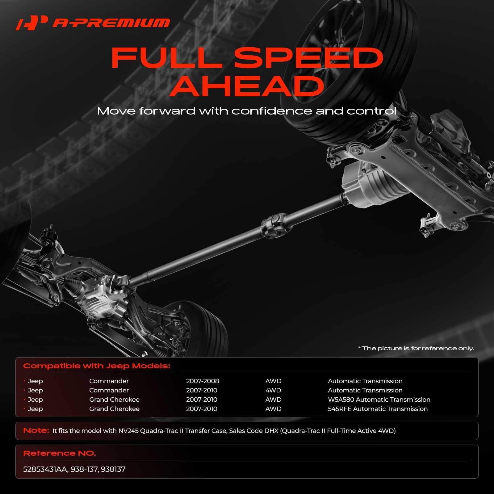 A-Premium Front Drive Shaft Jeep Commander Grand Cherokee