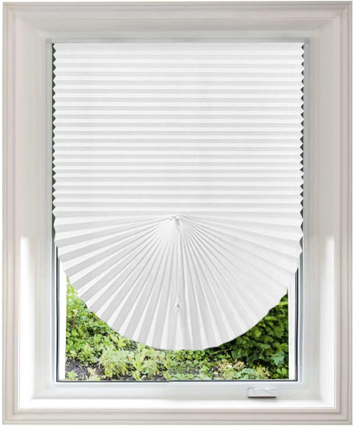 Stick On Blinds for Windows, No Drill Blinds Temporary Window Blinds No Drilling