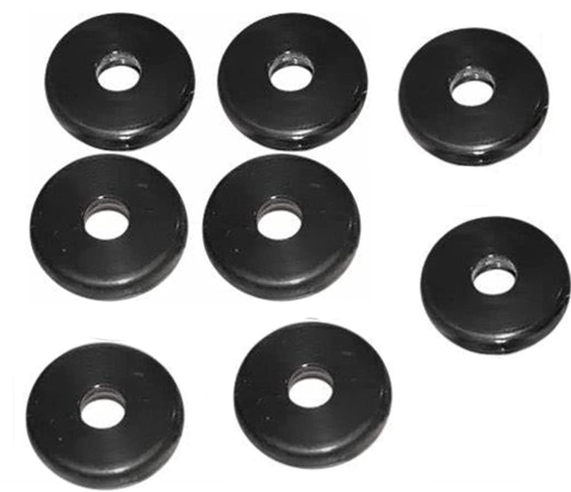 Obida 8 Pack 57049 Black Round Stove Grate Grommets for Atwood/Wedgewood Stov…