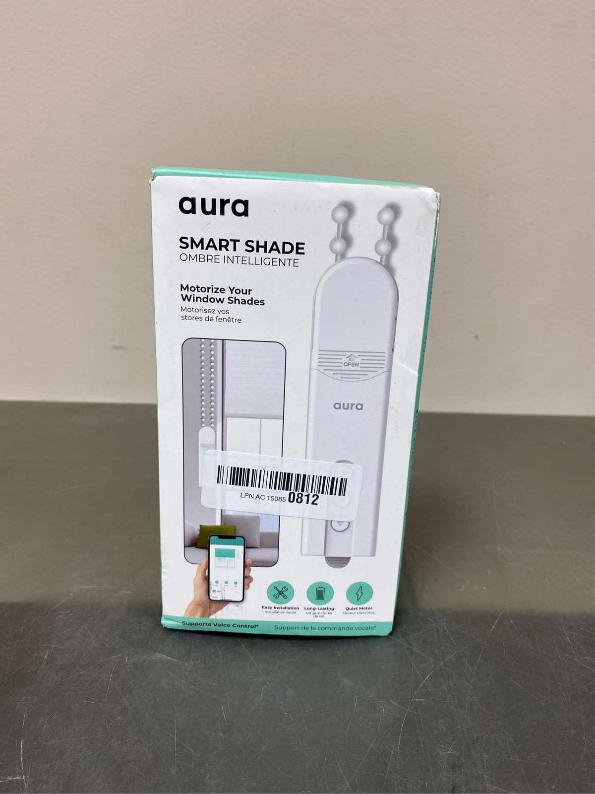 Aura Roller Smart Shade Driver, Remote Control & WiFi Dongle | Automate Existi 2