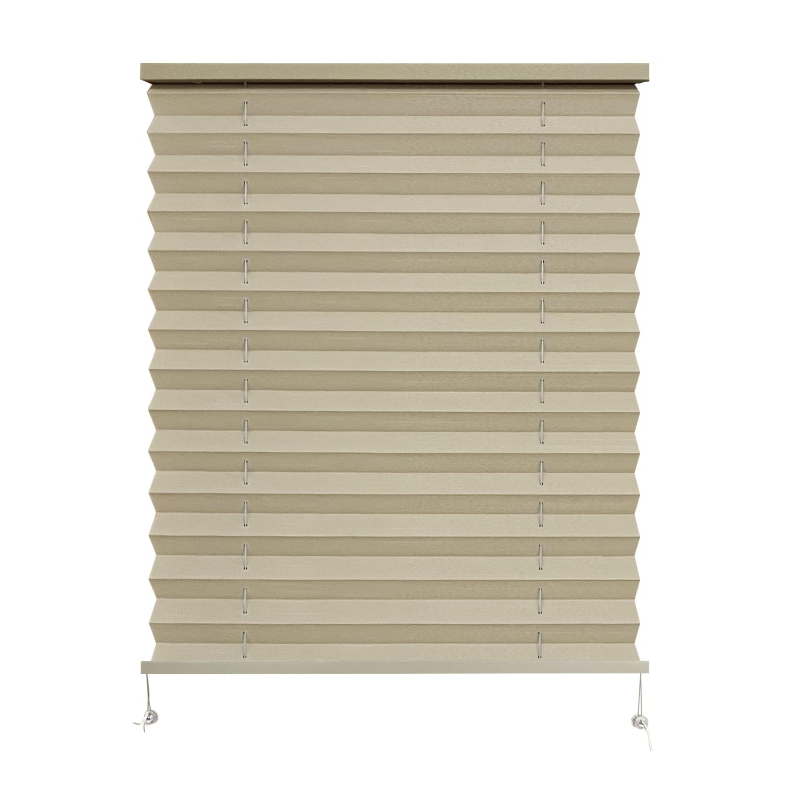 RV Blinds: 20″ W x 24″ L Cappuccino RV Pleated Shades for Camper, Travel Trai…