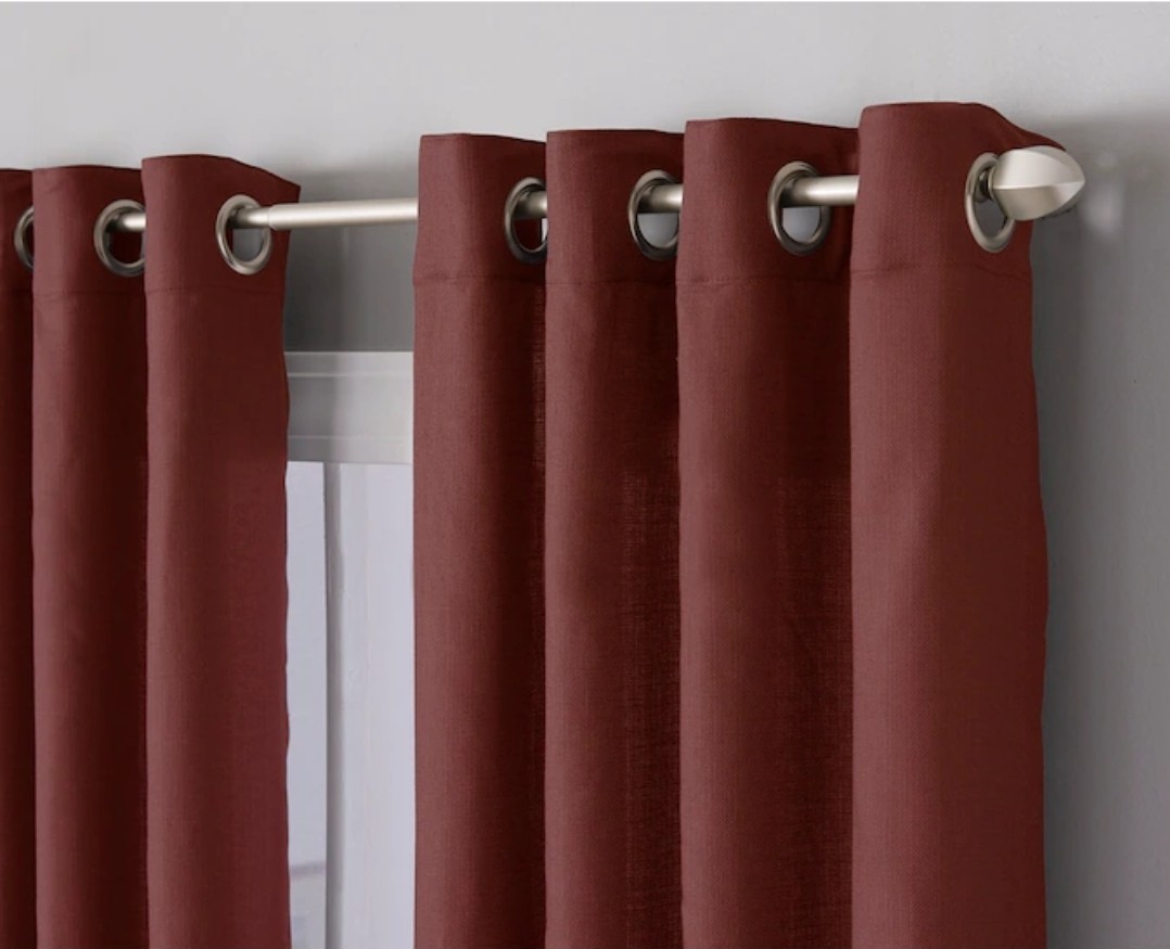 Style Selections | Delmar | Light filtering | Brick | 50x84in | #0953937