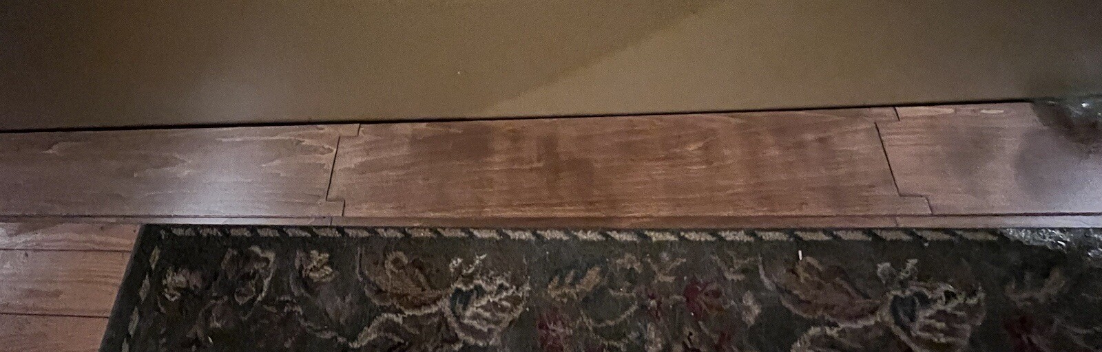 Nanik Vertical Real Wood Blinds Outside Mount 12’ Or Two (2) x 6’ blinds x 85”
