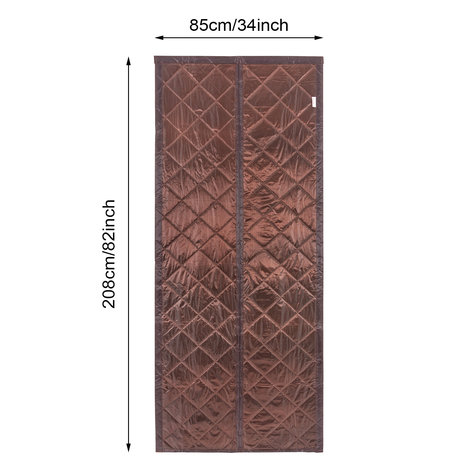 Magnetic Thermal Insulated Door Curtain Insulated Door Curtain Waterproof PVC