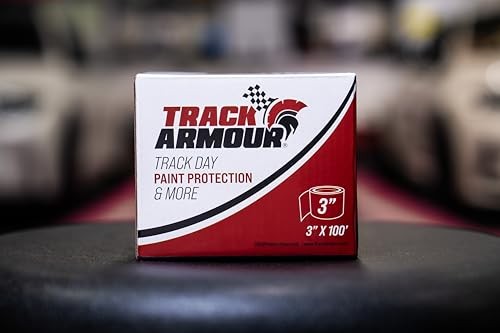 [TRACKARMOUR] 3″ x 100′ – Temporary Paint Protection Film for Car, Truck or