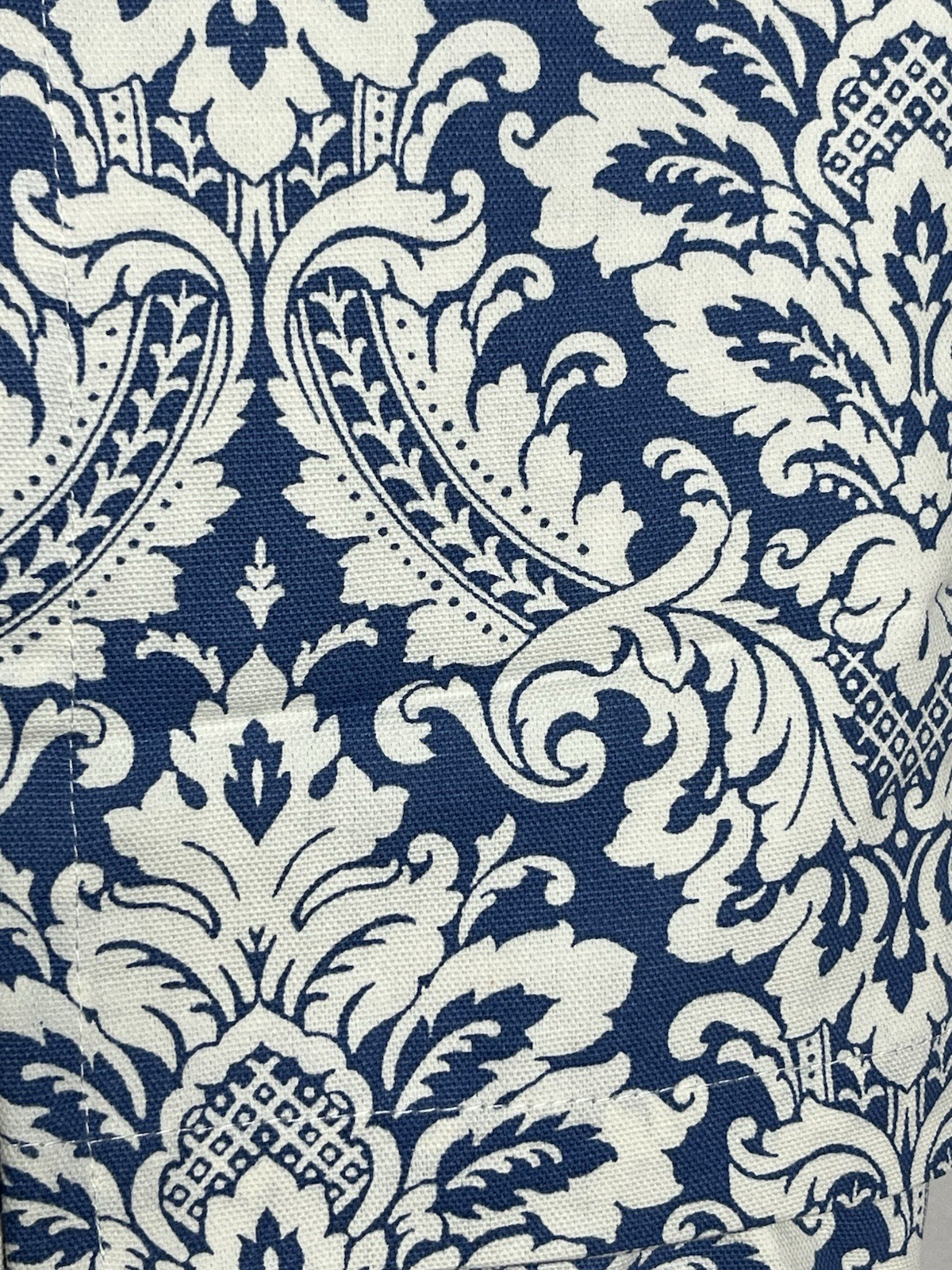 WAVERLY DONNINGTON BOX PLEAT ROD POCKET VALANCE, Cornflower Blue, 52″ X 18″ NWT