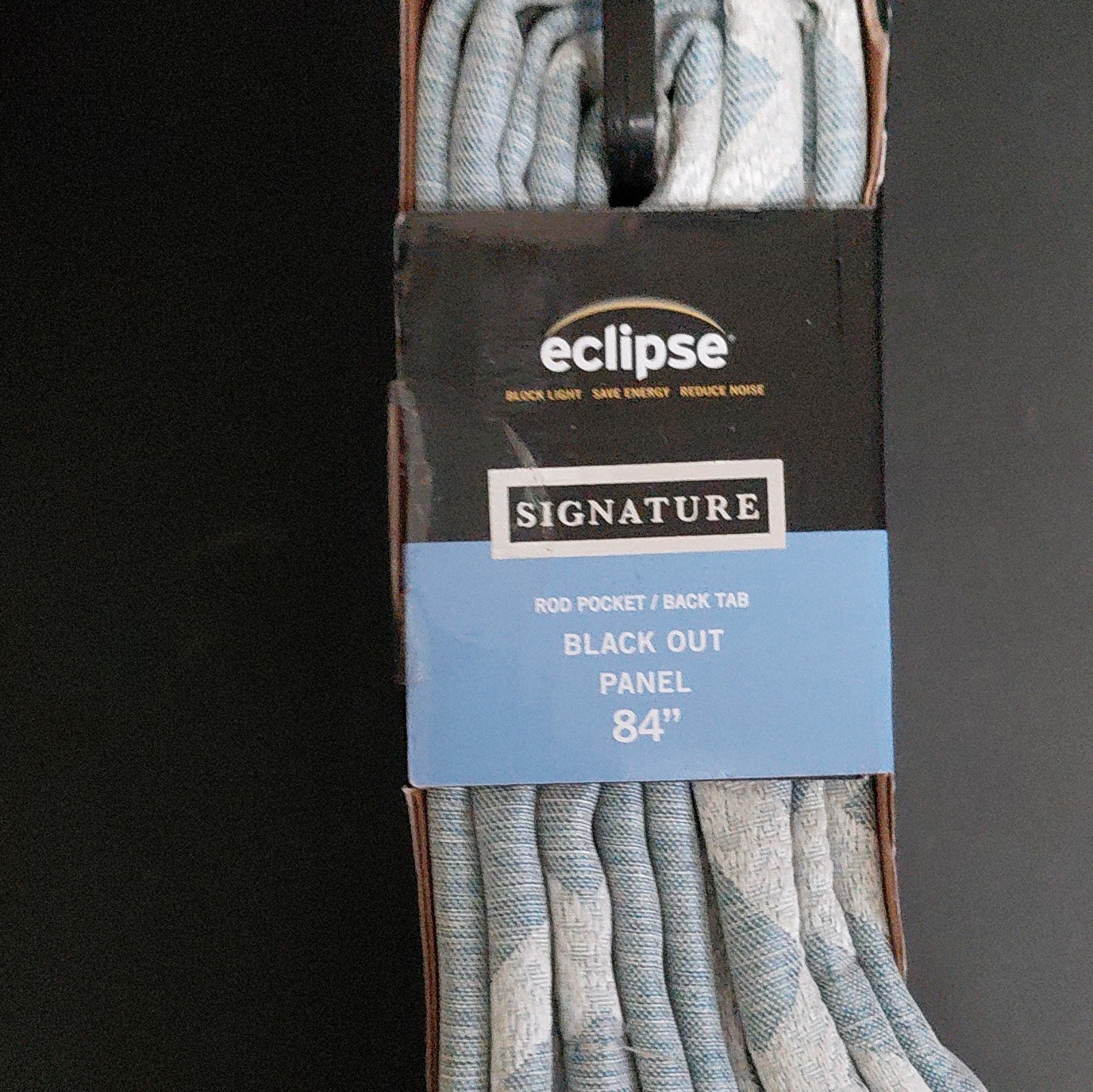 Eclipse Zana Trellis Blackout Curtain Panel 40 x 84 Geometric Energy Save