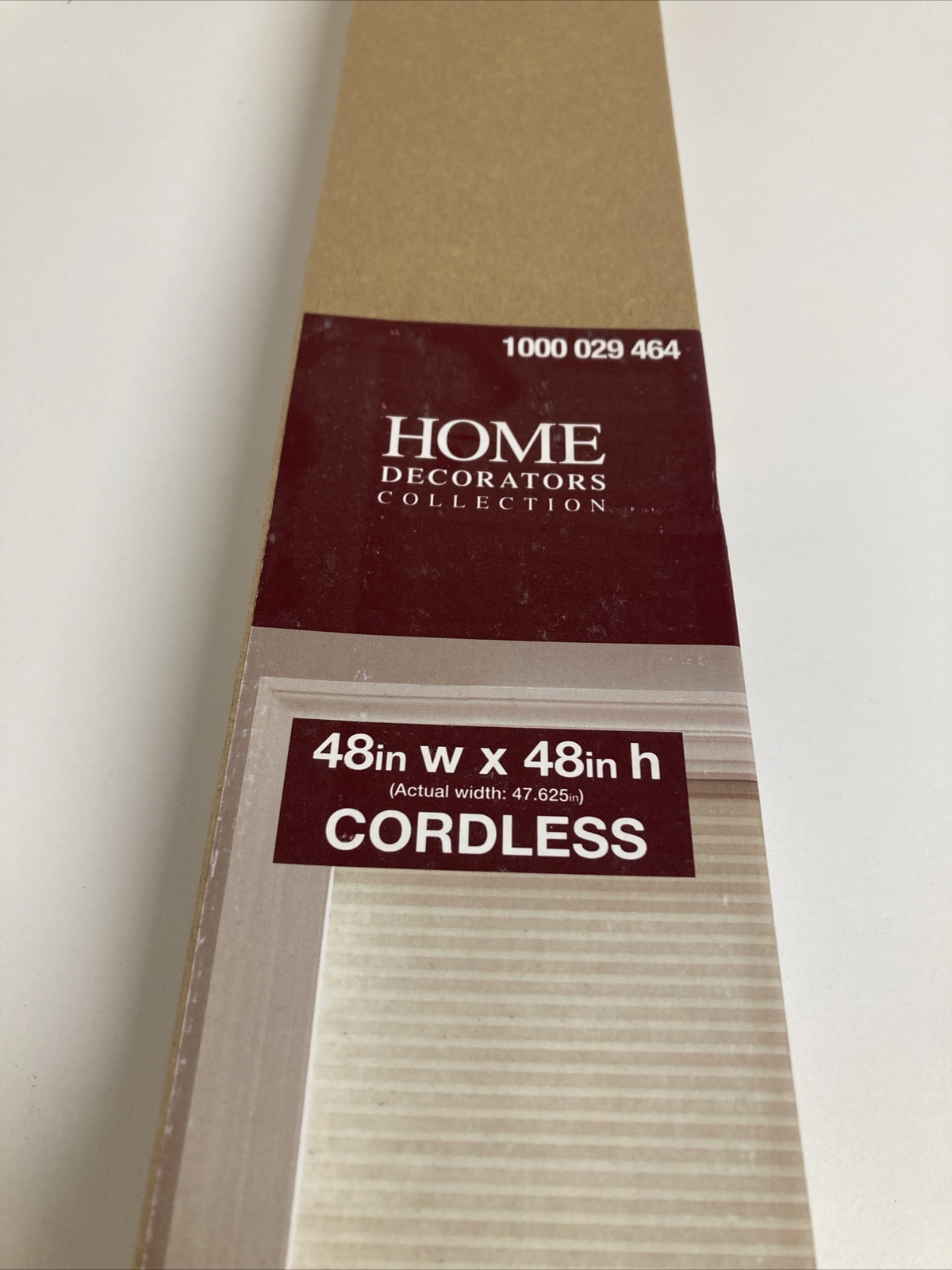 New HDC- Cordless Cellular Shade Light Filtering 48in x 48in (1000 029 464)