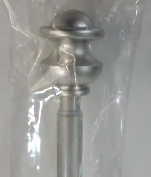 Kenney Kendall Standard Decorative Window Curtain Rod, KN71716, 28-48.” New