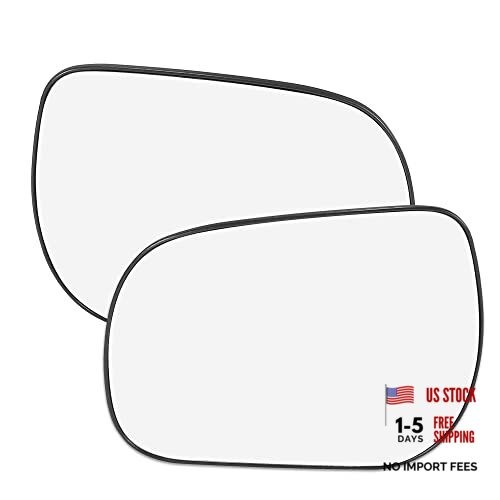 Car Rearview Left Right Side without Heated Mirror Glass with Backing Plate