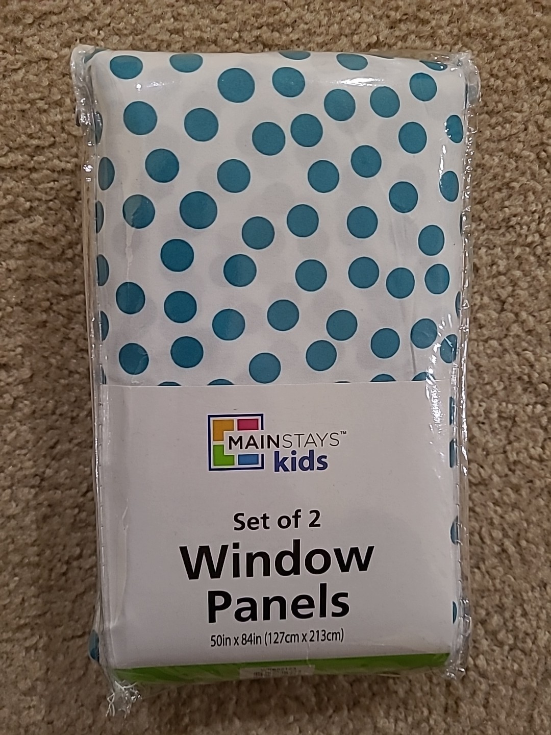 Mainstays Kids – Set Of 2 Window Panels 50″ x 84″ (127 cm x 213 cm) WalMart