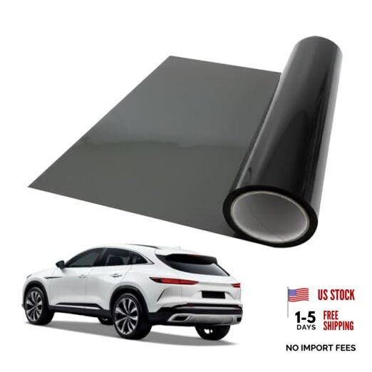 20in x 10ft Ceramic Automotive Window Tint Film Roll – VLT – 5% 15% 30% VLT